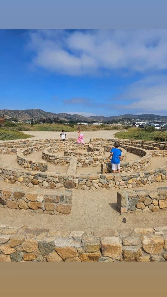Las fotos de Benjamín Vicuña con sus hijos de vacaciones en Chile