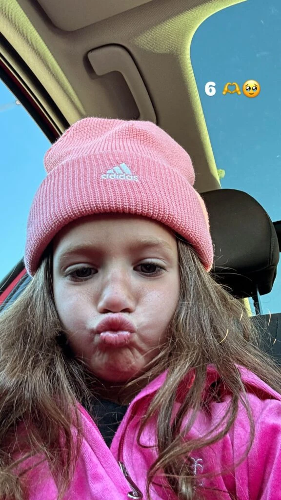 Así saludó Rodrigo de Paul a su hija, Francesca, en su cumpleaños número 6