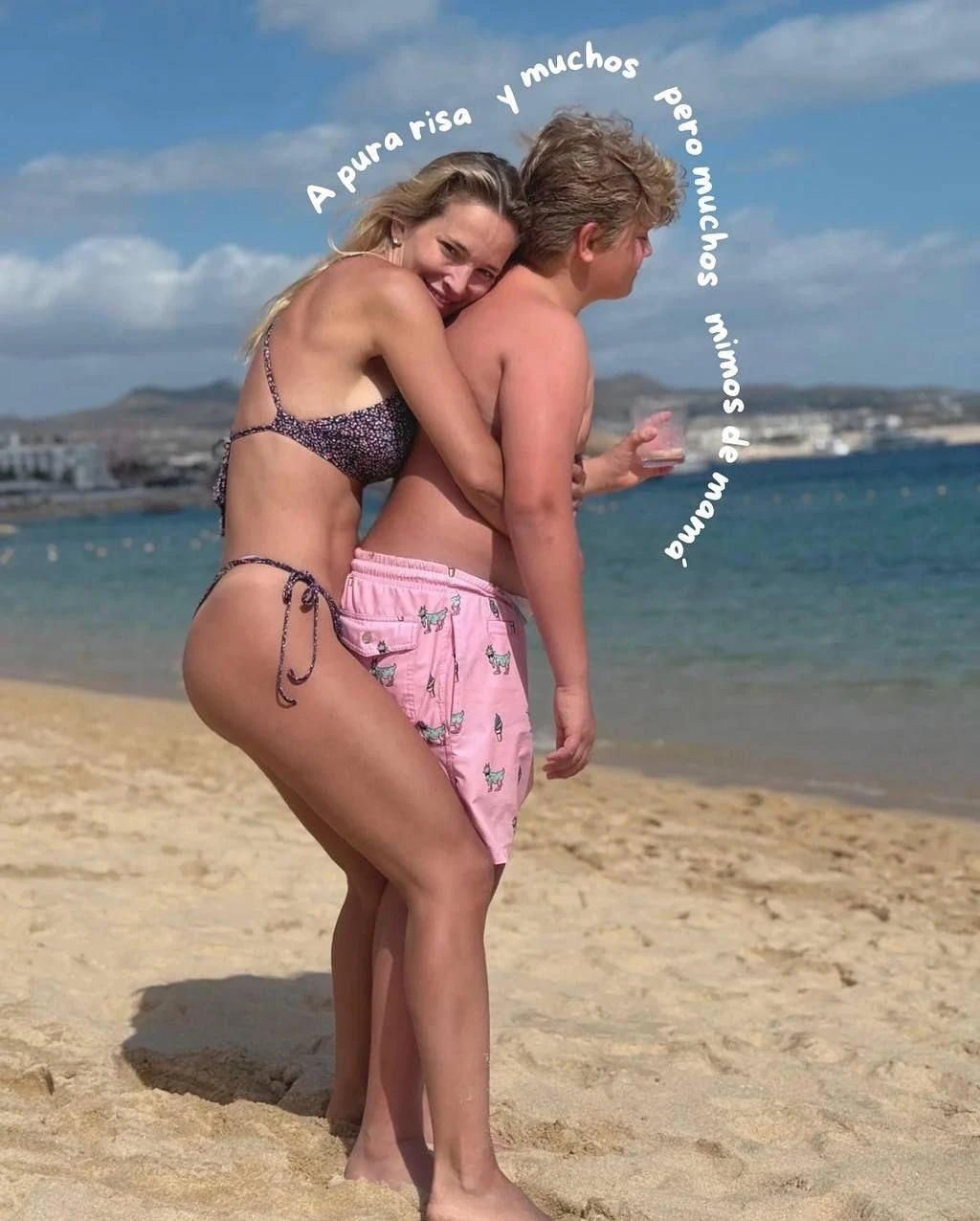 Las fotos de Luisana Lopilato con sus hijos de vacaciones