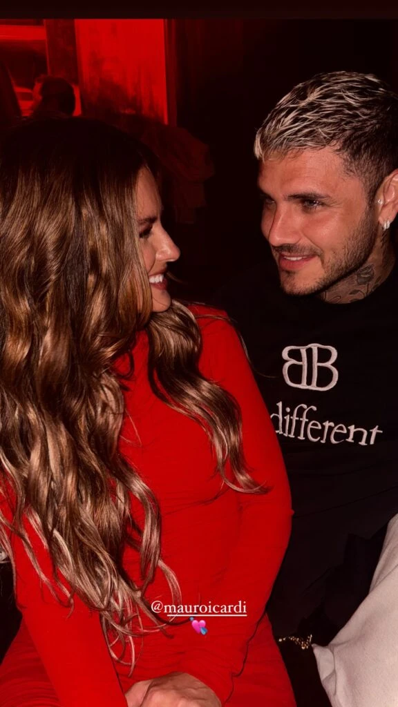 La China Suárez llegando a la Bresh de Mar del Plata con Mauro Icardi