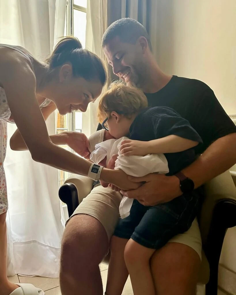 Julieta Nair Calvo fue mamá por segunda vez