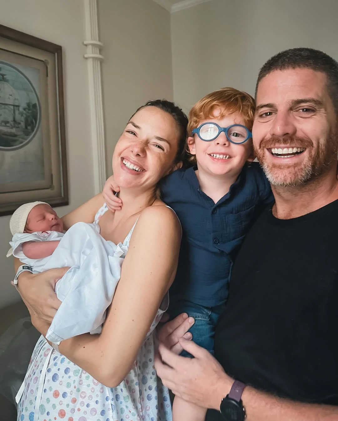 Julieta Nair Calvo fue mamá por segunda vez