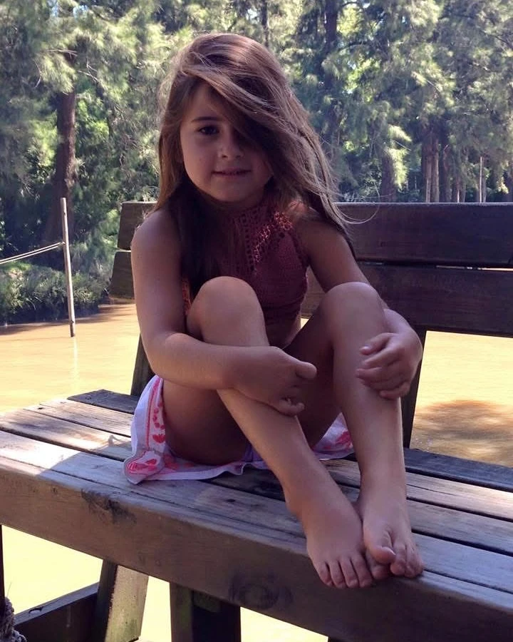 Las fotos que compartió Tefi Russo por el cumpleaños de su hija, Mimi. Foto: IG.