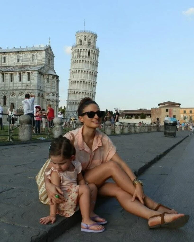 Las fotos que compartió Tefi Russo por el cumpleaños de su hija, Mimi. Foto: IG.