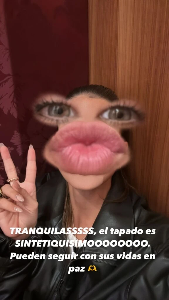 El look mob wife de la China Suárez en Milán