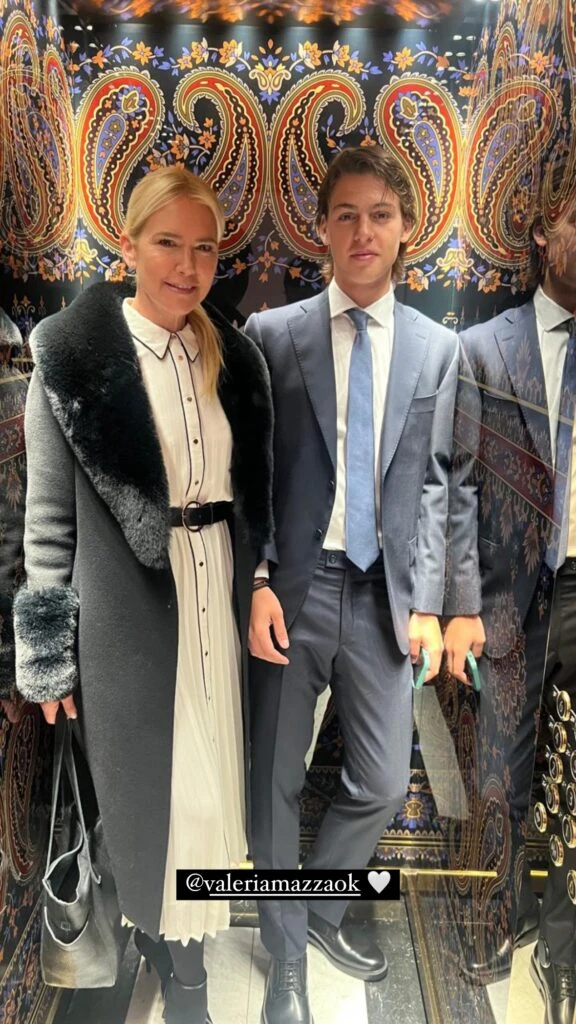 El look de Valeria Mazza para su visita al Vaticano