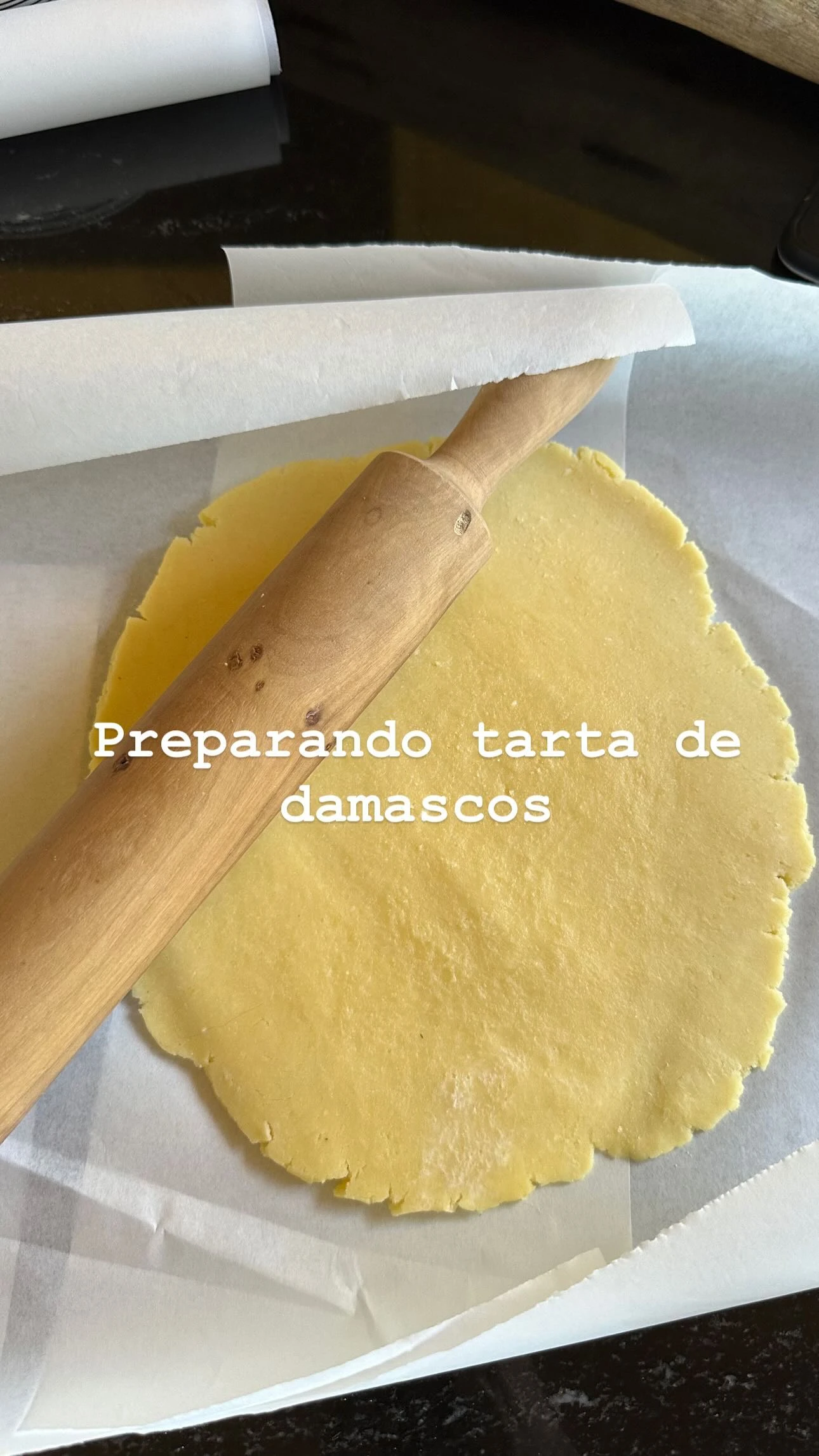 Tarta de damascos de Juliana Awada