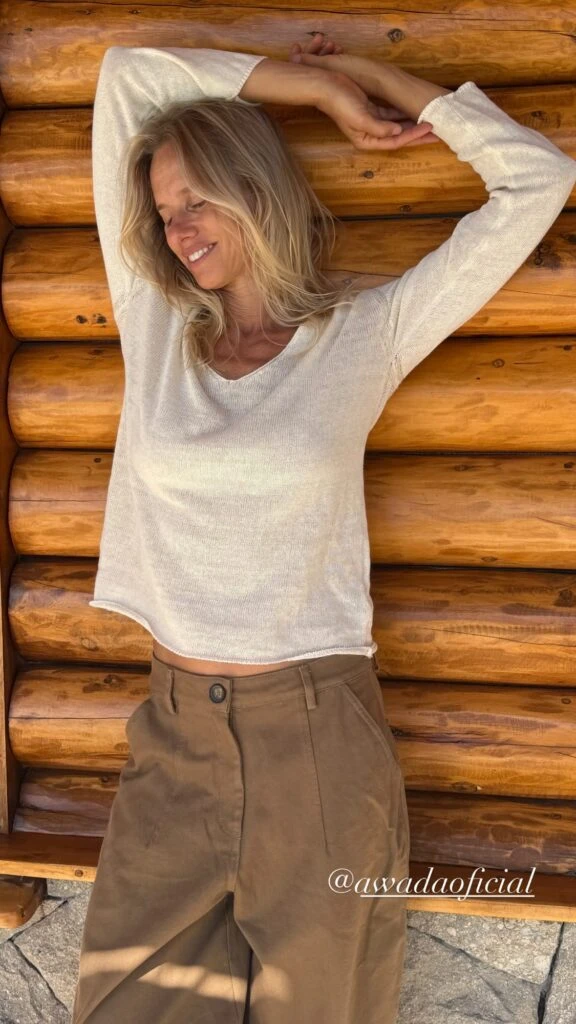 Así fue el look de Carola Del Bianco. Foto: Ig.