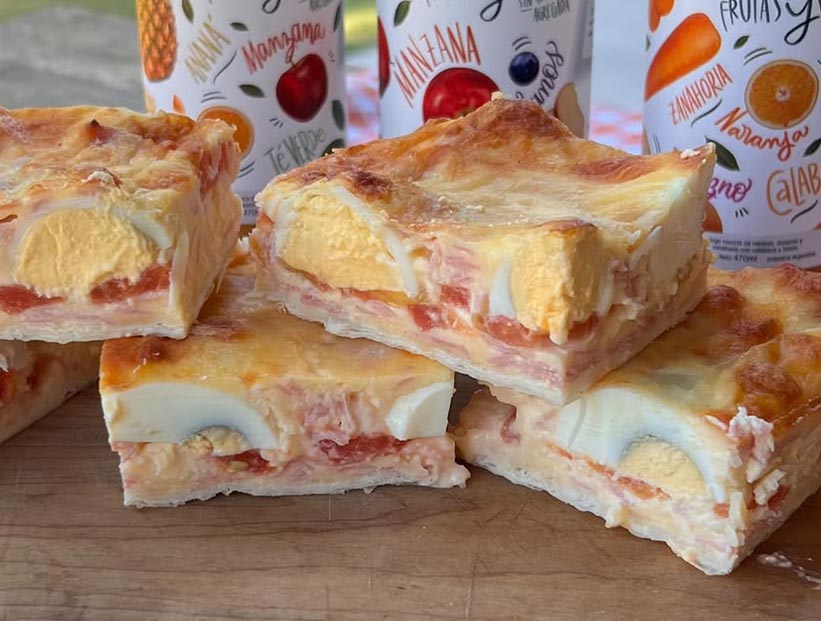 Tarta sanguchera: la receta de Jimena Monteverde ideal para llevar a la playa o al picnic