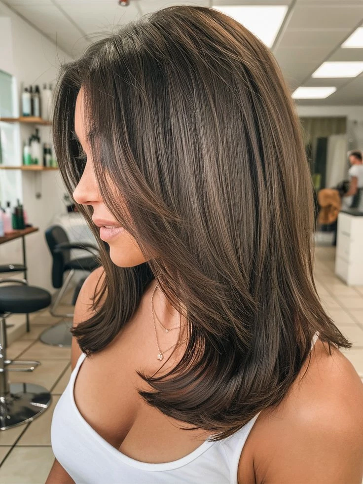 Puntas peinadas al natural