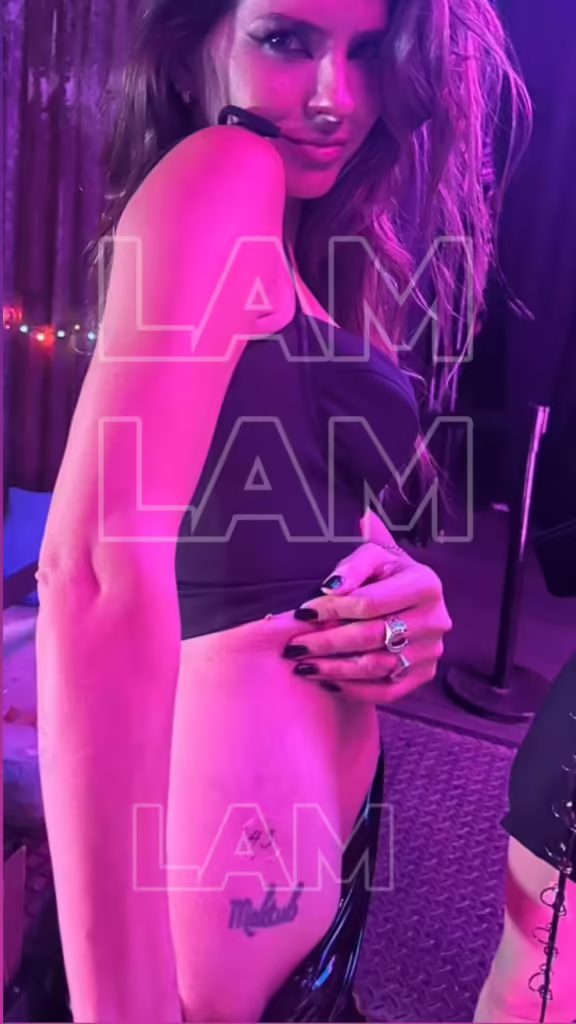 Salió a la luz el tatuaje que se hizo la China Suárez por Franco Colapinto