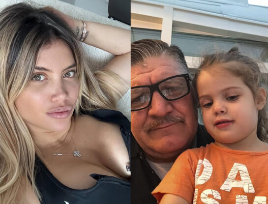 En medio de su batalla judicial con Icardi, Wanda Nara compartió el saludo que su ex suegro le mandó a Francesca