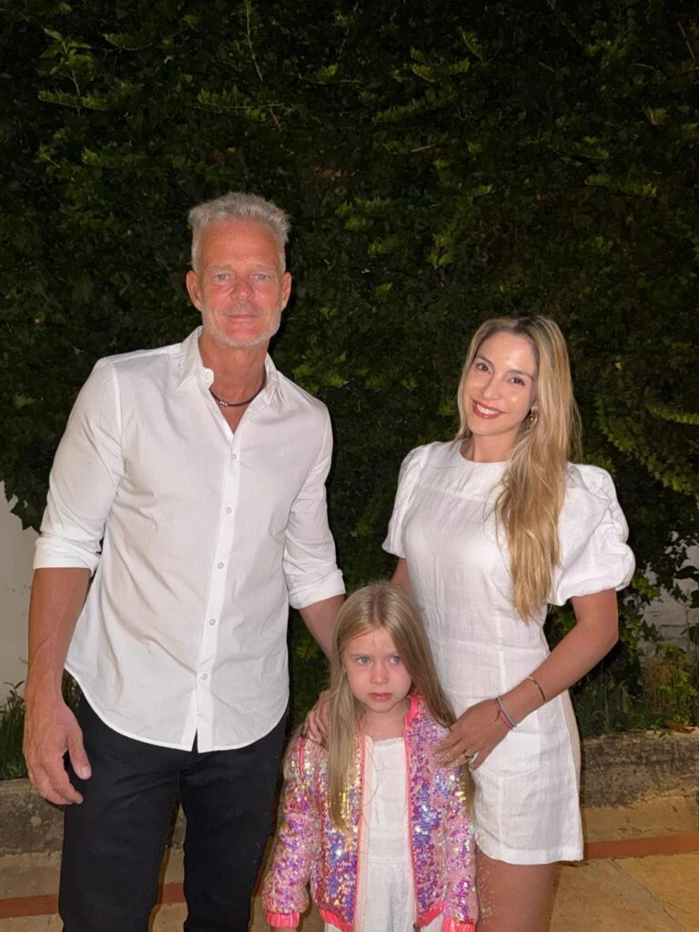 Hernán, Luly y Delfina sufrieron el golpe de la pérdida de Santino en enero del año pasado. 