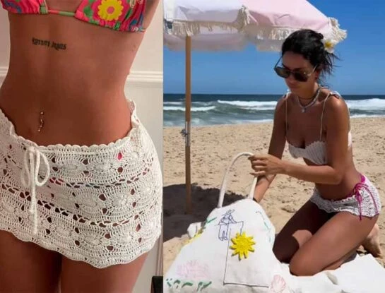 Zaira Nara adoptó la nueva tendencia para llegar a la playa: el imprescindible que podés pedirle a tu abuela