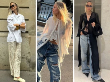 así se llevan las blusas largas boho con faldas y pantalones esta temporada