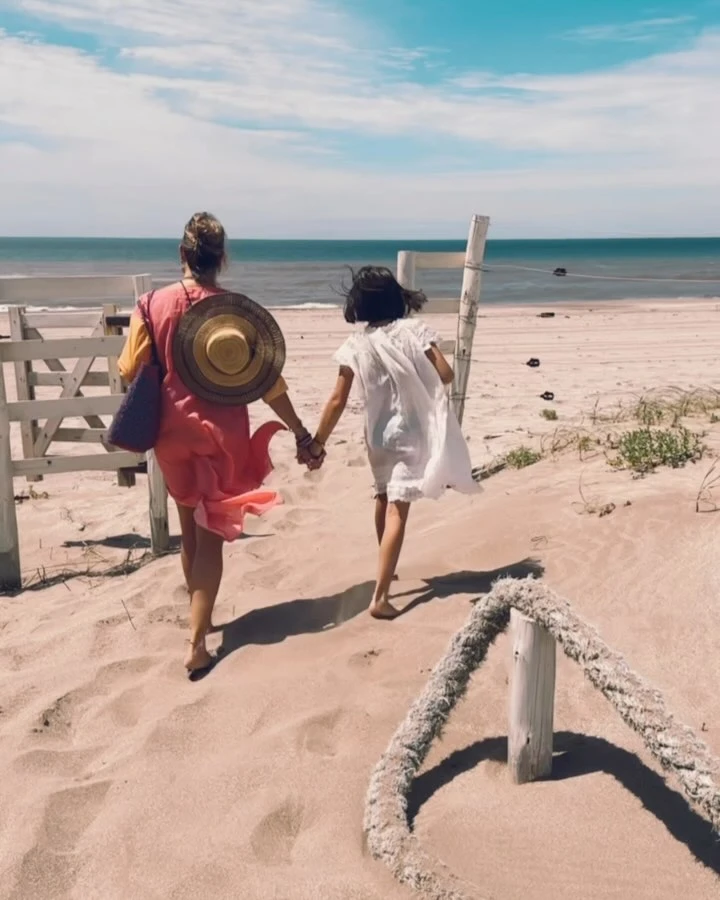 looks dolores barreiro para bajar a la playa