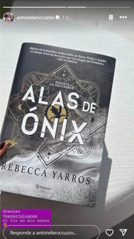 Posteo de Anto Roccuzzo