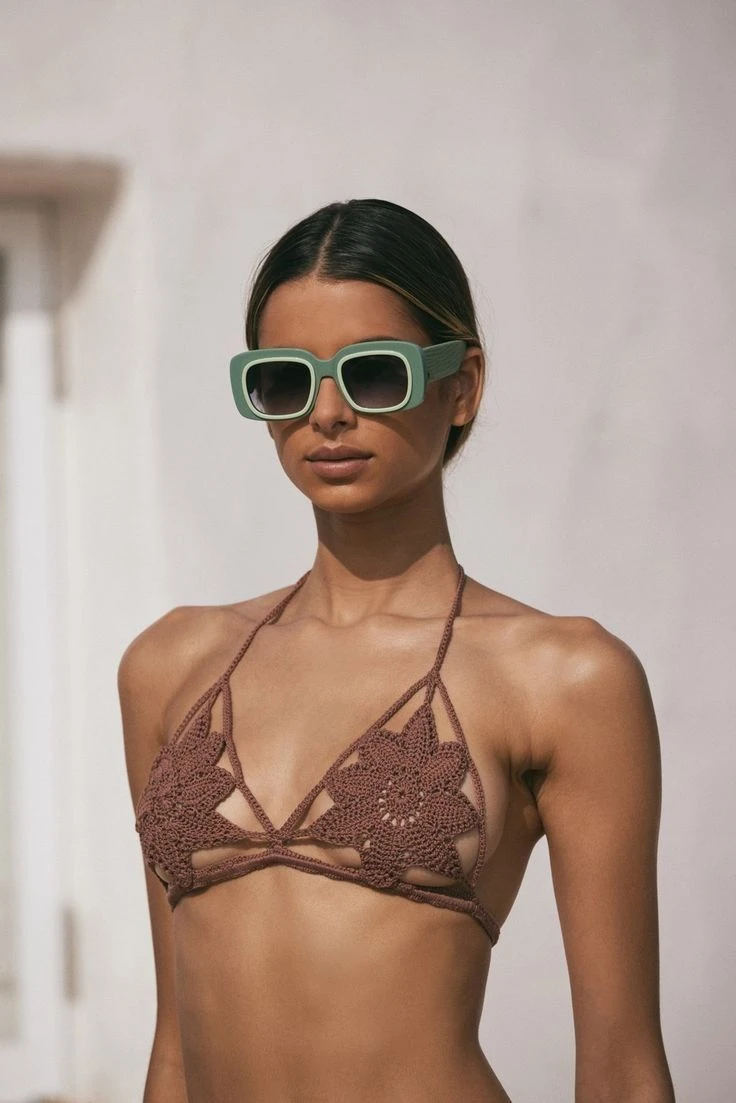 Trajes de baño de crochet