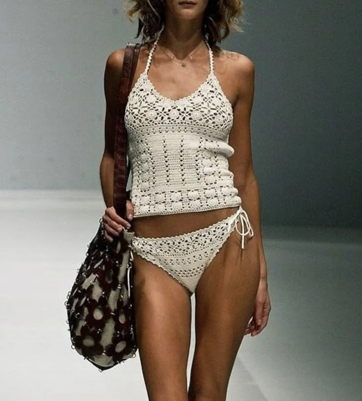 Trajes de baño de crochet