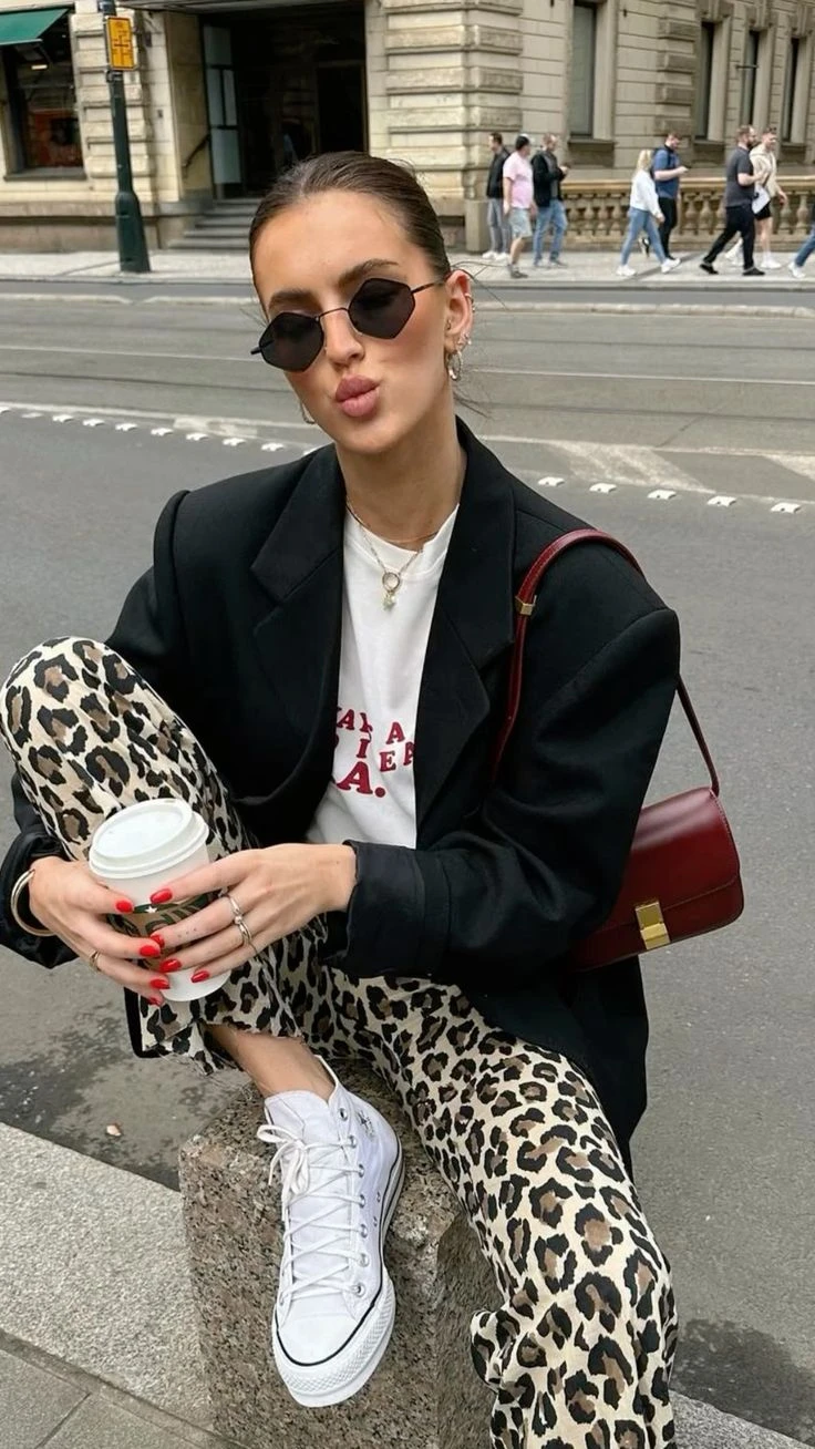 pantalón animal print