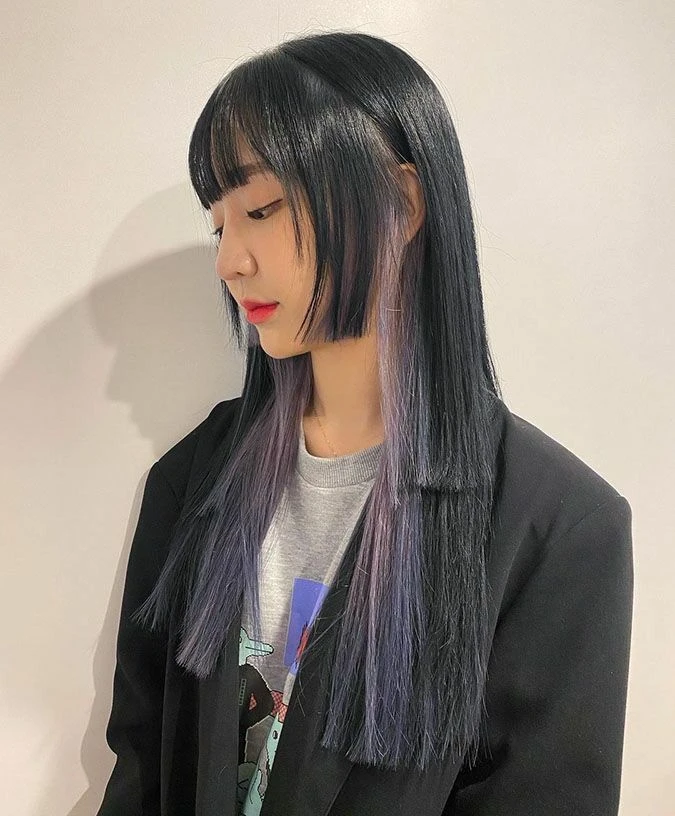 El corte hime que suma flequillo, nació en Japón