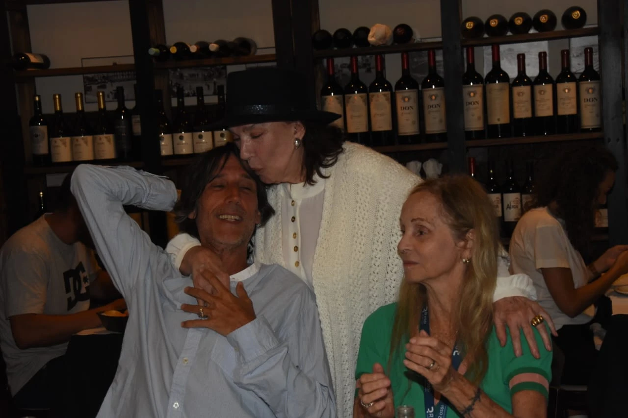 Graciela Borges y su hijo. Fotos: RS Fotos.