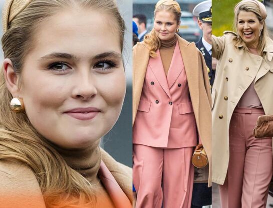 La princesa Amalia impacta con un look sastrero que bien podría haber usado Máxima Zorreguieta, su mamá