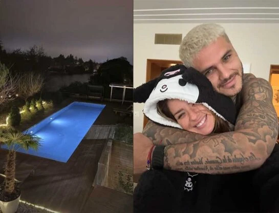Mauro Icardi se instaló con la China Suárez en la casa donde vivía con Wanda Nara: así es la lujosa propiedad