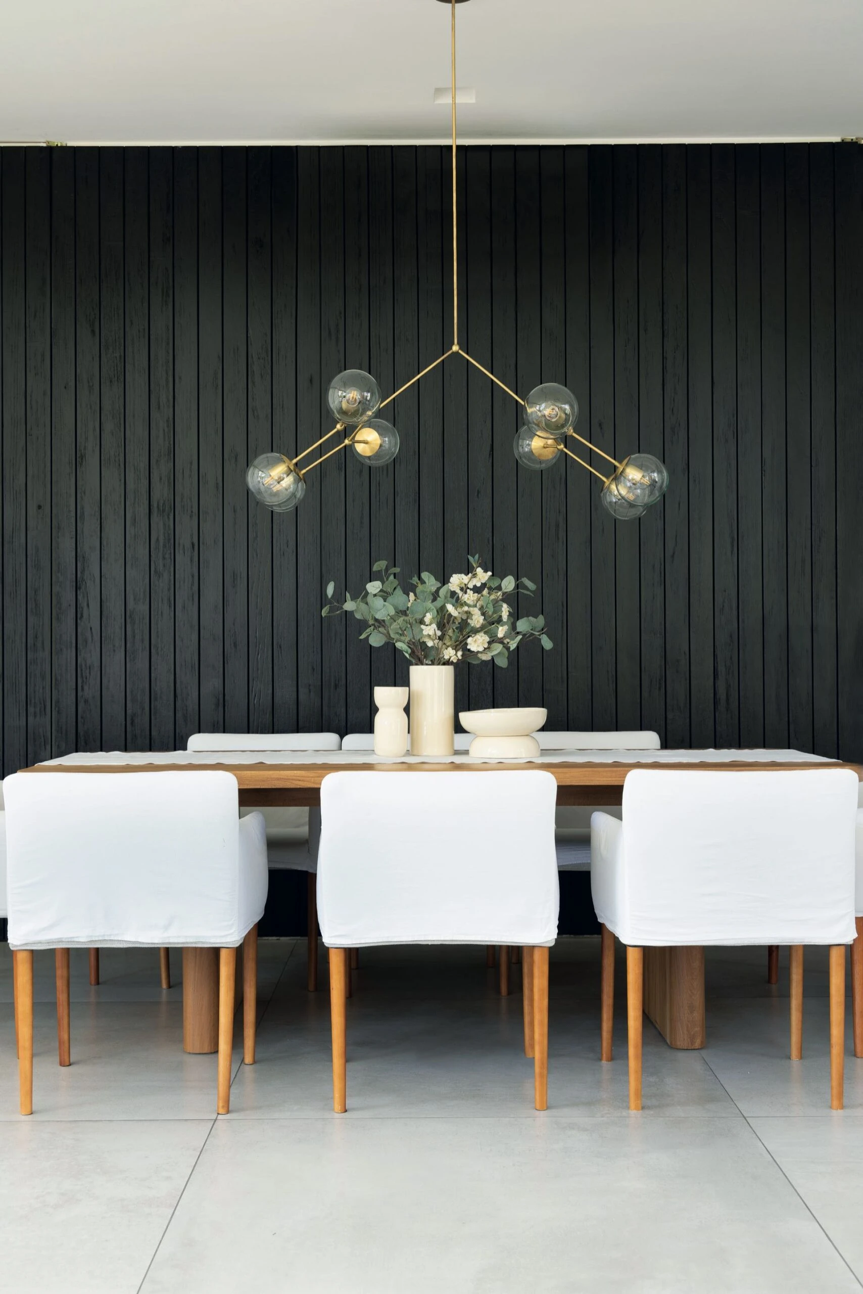 Comedor fresco y elegante, con mucho estilo.