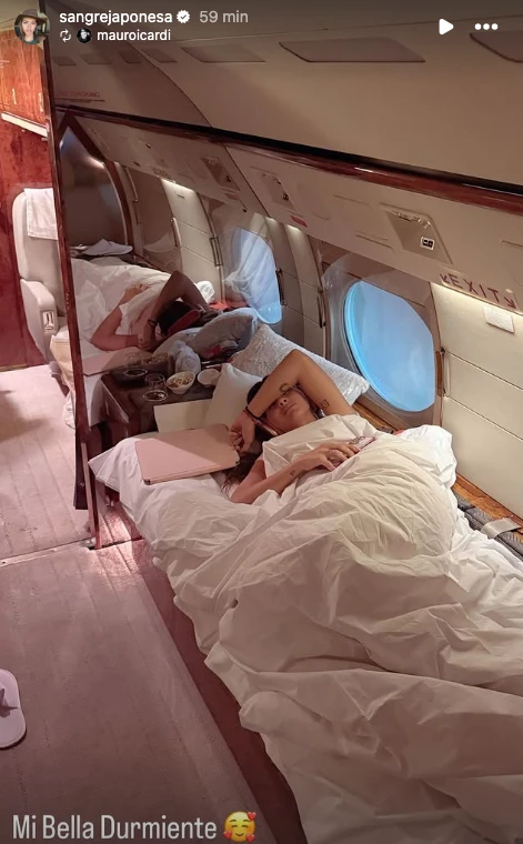 La China está en pleno vuelo volviendo de Turquía con Icardi