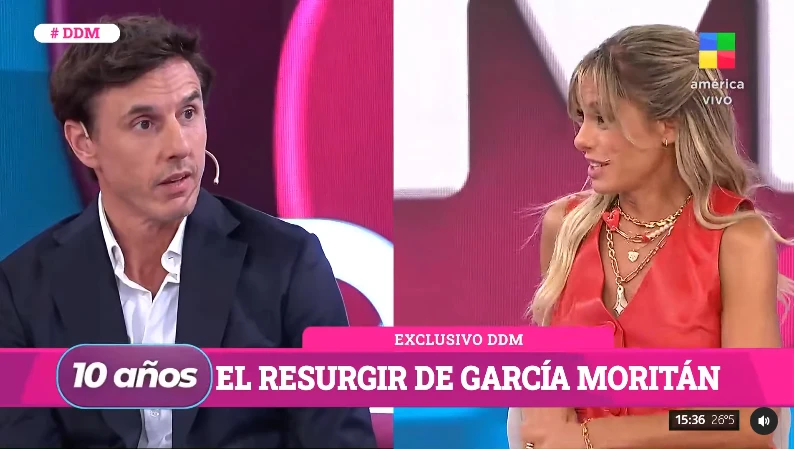 Roberto García Moritán estuvo en DDM y se cruzó con Mariana Fabbiani