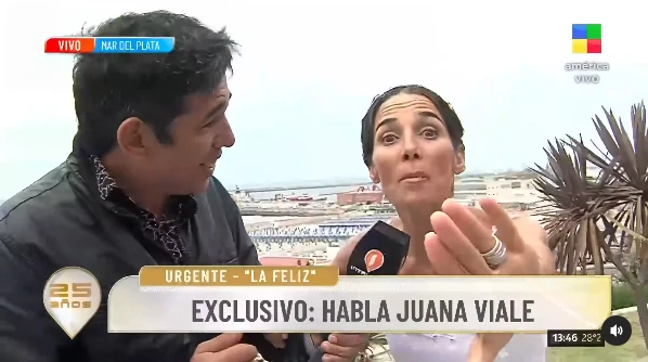La divertida reacción de Juana Viale al darse cuenta de su error