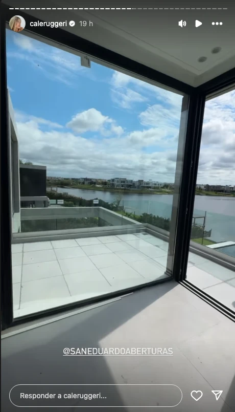 Así es la casa nueva de Cande Ruggeri