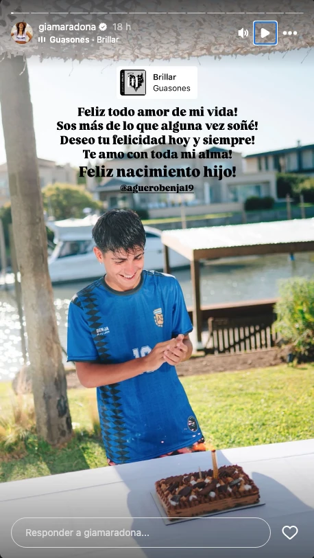 Así fue la fiesta de cumpleaños de Benjamín Agüero
