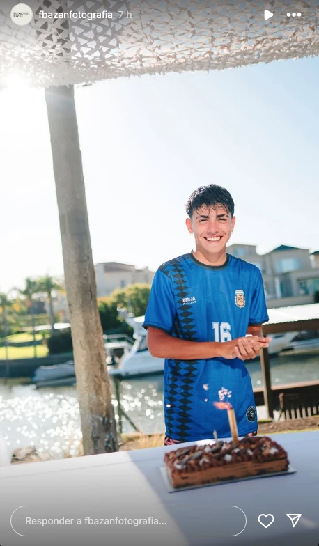 Así fue la fiesta de cumpleaños de Benjamín Agüero