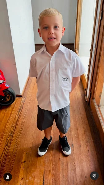 Así fue el primer día de clases de Mirko