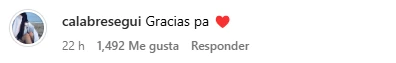 El tierno mensaje que le dedicó Abel Pintos a Guillermina Calabrese, la hija de su pareja, por su cumpleaños