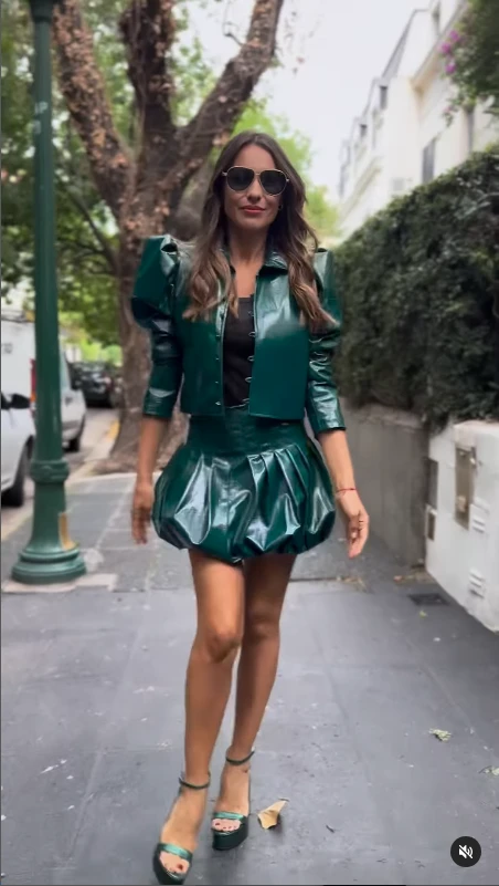 El look super fashionista de Pampita