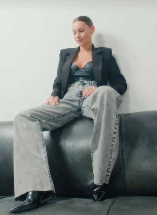 Pampita y los slacker jeans, el nuevo denim.