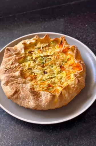 Tarta de verdura para vagos