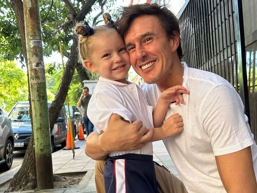 Las fotos de Ana García Moritán en su primer día de clase