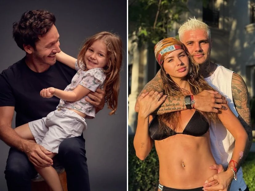 El enojo de Benjamín Vicuña por la presencia de Mauro Icardi en el cumpleaños de su hija, Magnolia