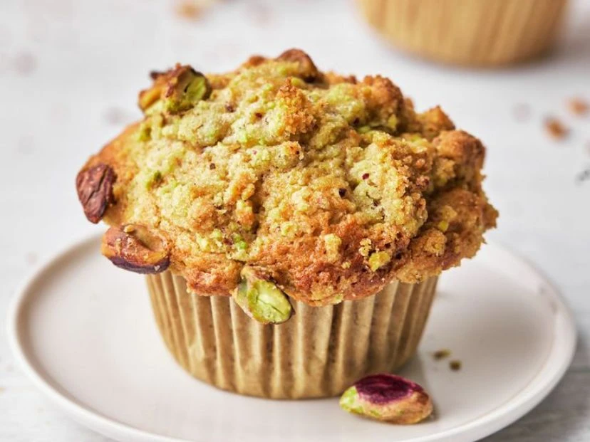 Cómo preparar muffins de pistacho: la receta sin TACC ni azúcar