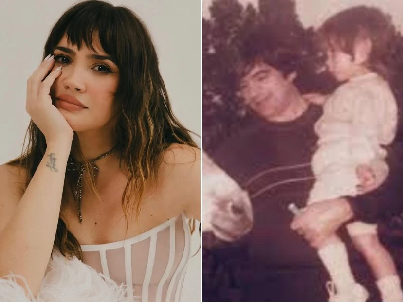 Celeste Cid le dedicó un tierno mensaje a su padre a un año de su partida