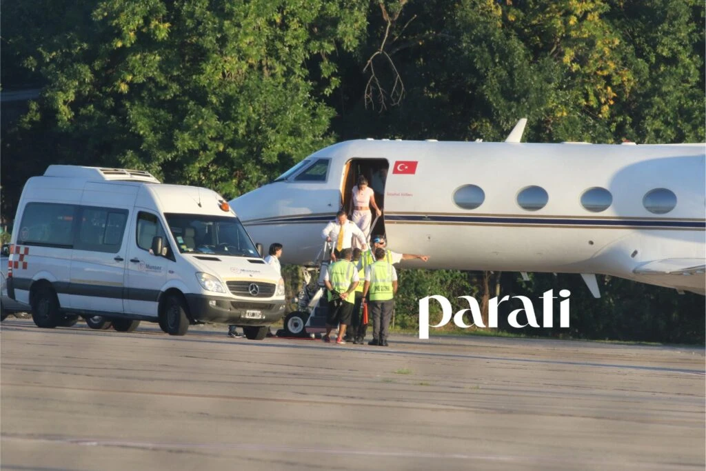 Las fotos de la llegada de la China Suárez y Mauro Icardi a la Argentina luego de su viaje romántico a Turquía