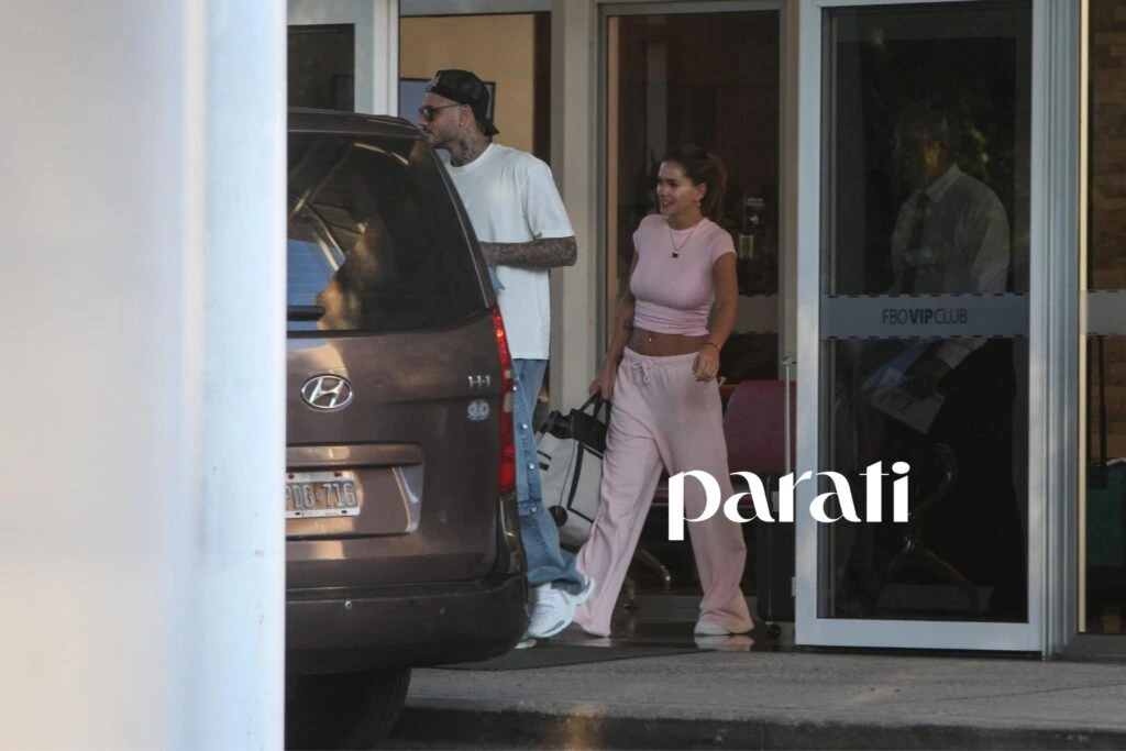 Las fotos de la llegada de la China Suárez y Mauro Icardi a la Argentina luego de su viaje romántico a Turquía