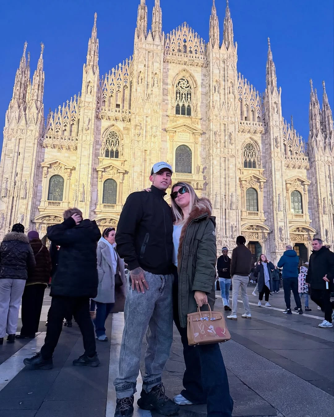 El amoroso posteo que Wanda Nara le dedicó a L-Gante por San Valentín Te amo porque me duele la cara de reírme