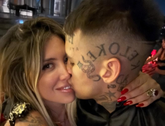 El amoroso posteo que Wanda Nara le dedicó a L-Gante por San Valentín: "Te amo porque me duele la cara de reírme"