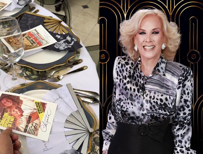 Todos los detalles de la megafiesta de Mirtha Legrand: Ramiro Arzuaga mostró la ambientación del cumpleaños
