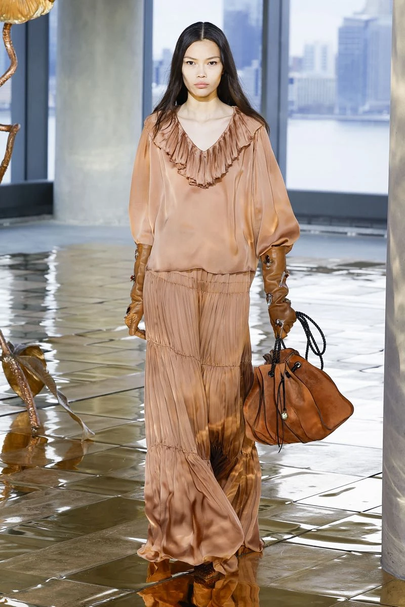 Desfile colección otoño invierno de Ulla Johnson en NYFW
